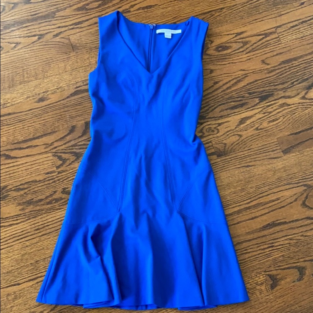 Diane Von Furstenberg Blue Dress